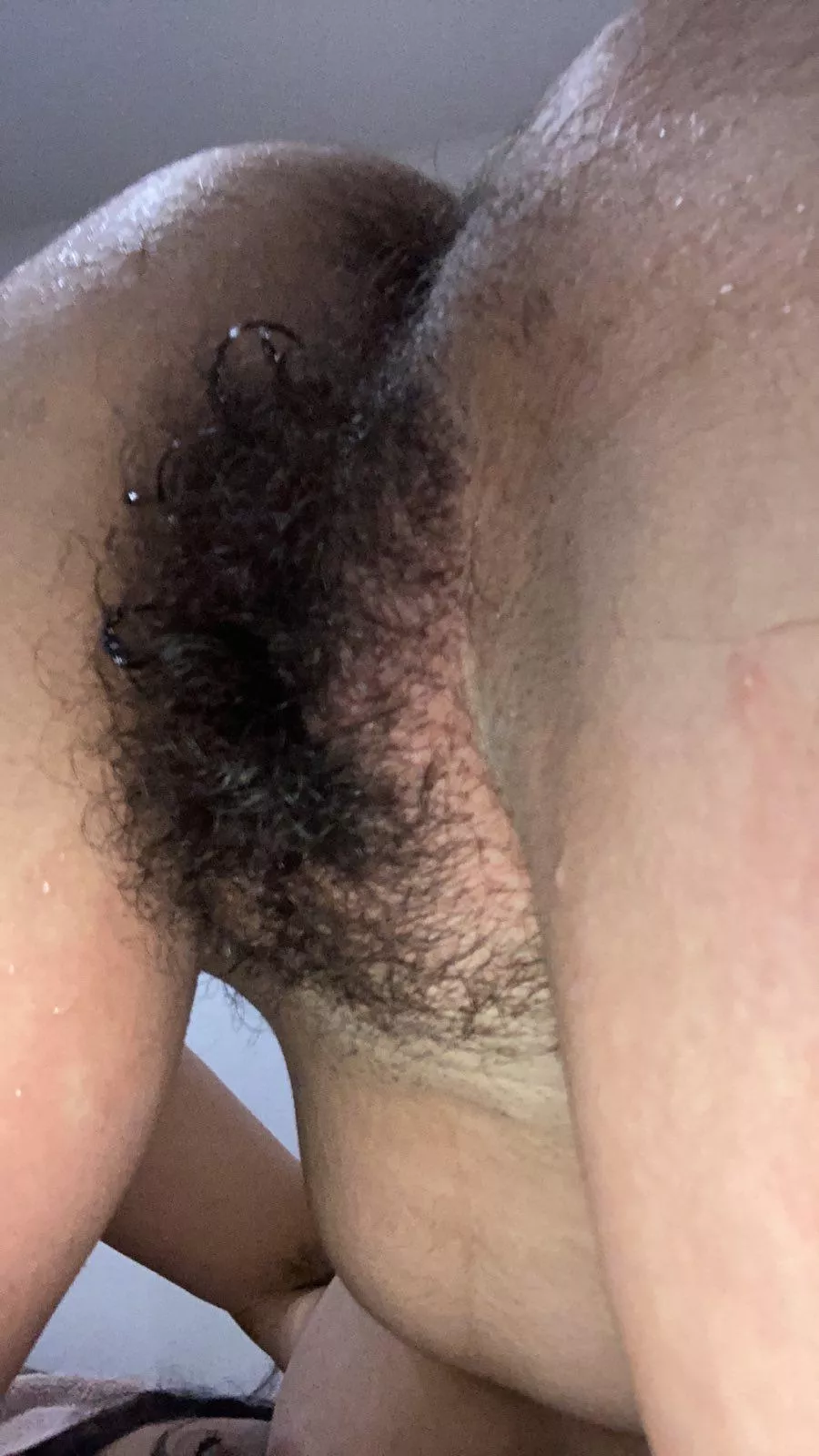 Enough [h]air back there to keep you busy for awhile? posted by lickedyslit