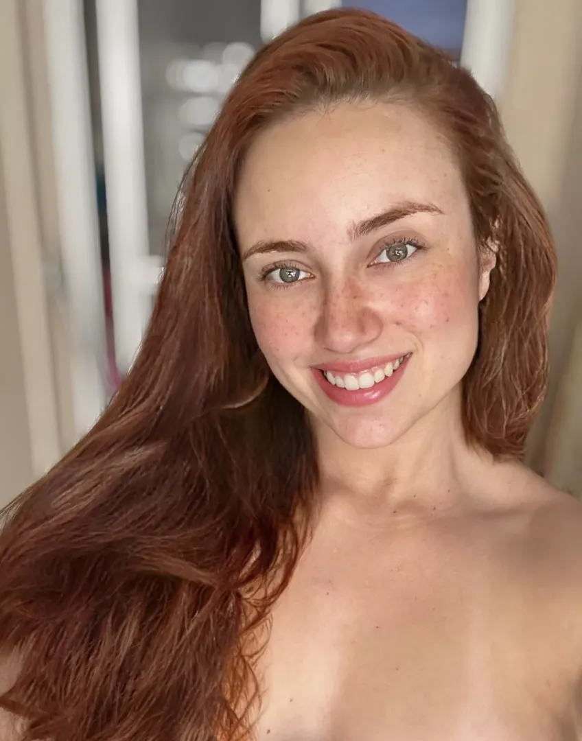 Freckles, smile and nothing else posted by Puzzled_MJ