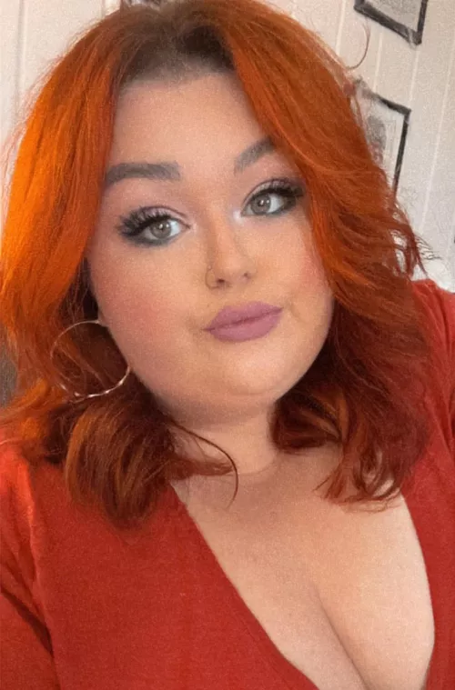 Got my hair done today! Would you take me out and ruin my makeup after? by Gold-Gene-378