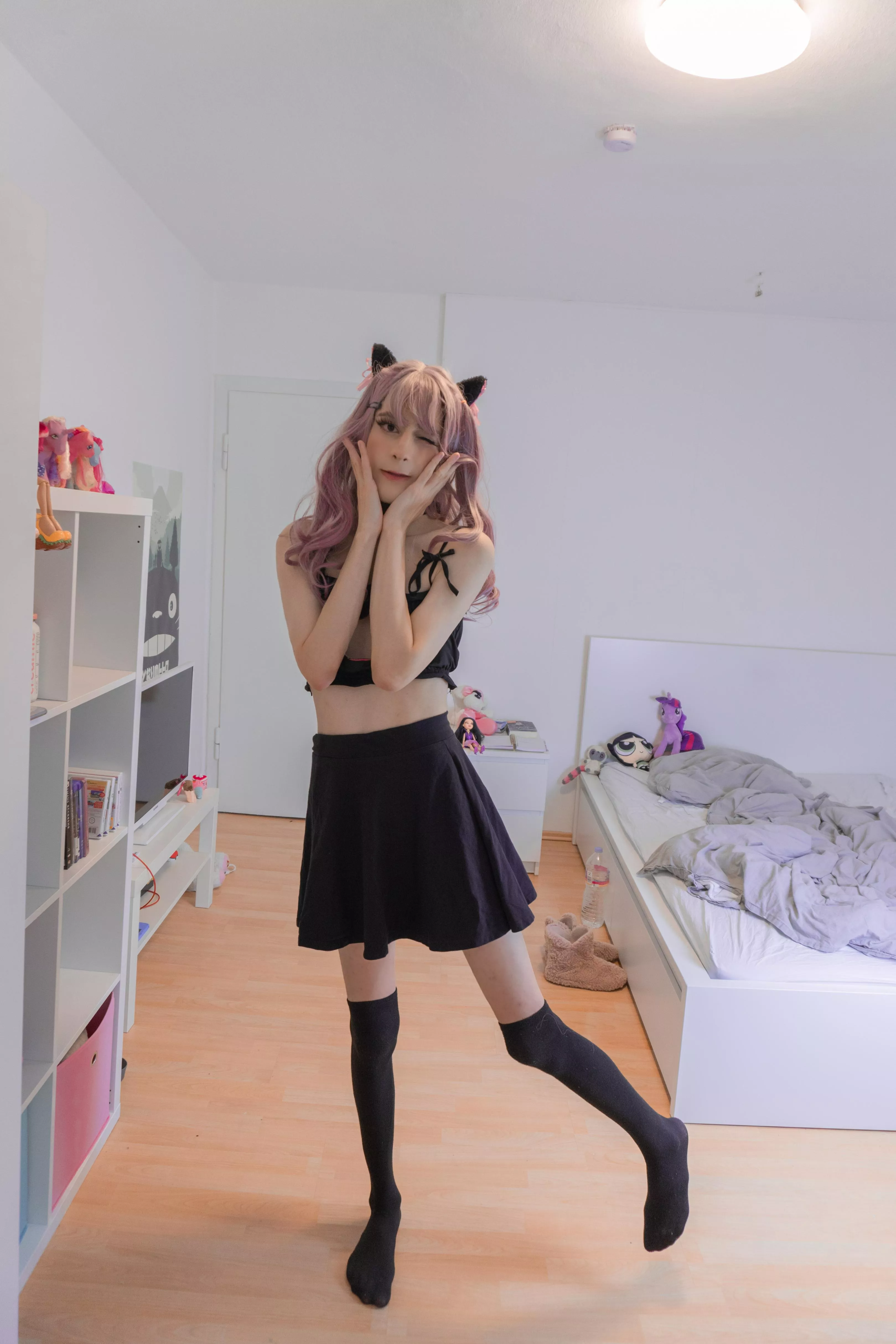 Hii, my first time dressing up this way x3 posted by AmberSteine
