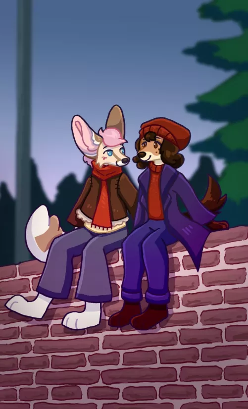 Just sittin [Art by Me] by ButterScottie