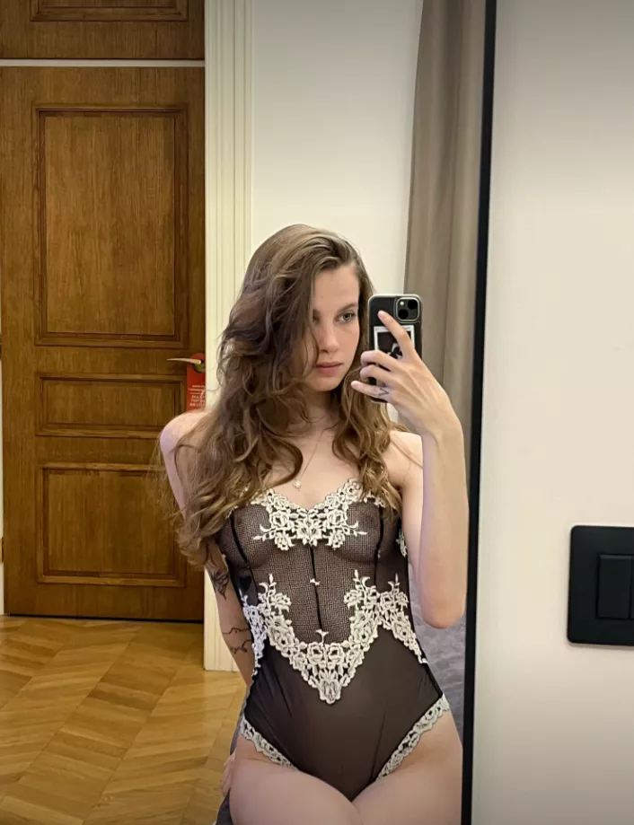 Just turned 18 and my dad bought me this lingerie as a birthday gift, thoughts? posted by HappySofi