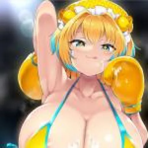 LF Color source: 1girl, bombergirl, pine, swimsuit, smug by Soarinfire