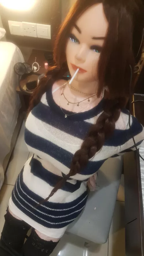 My AIML LoveDoll Lime3 still enjoying her time overseas ready for japan ? by spacebear7778