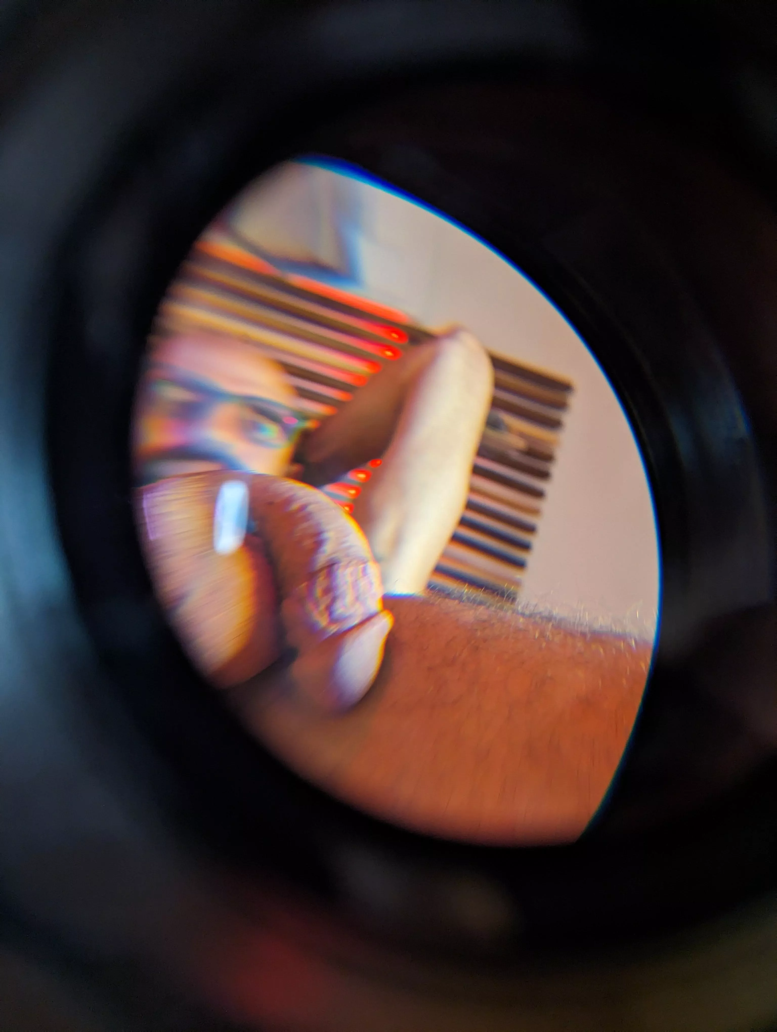 Playing with some TV lenses posted by kinkergarten