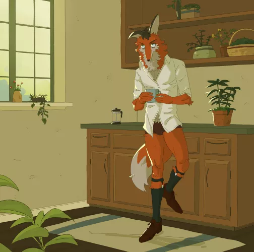 Tired Fox [rooksiepooksie] by Therason