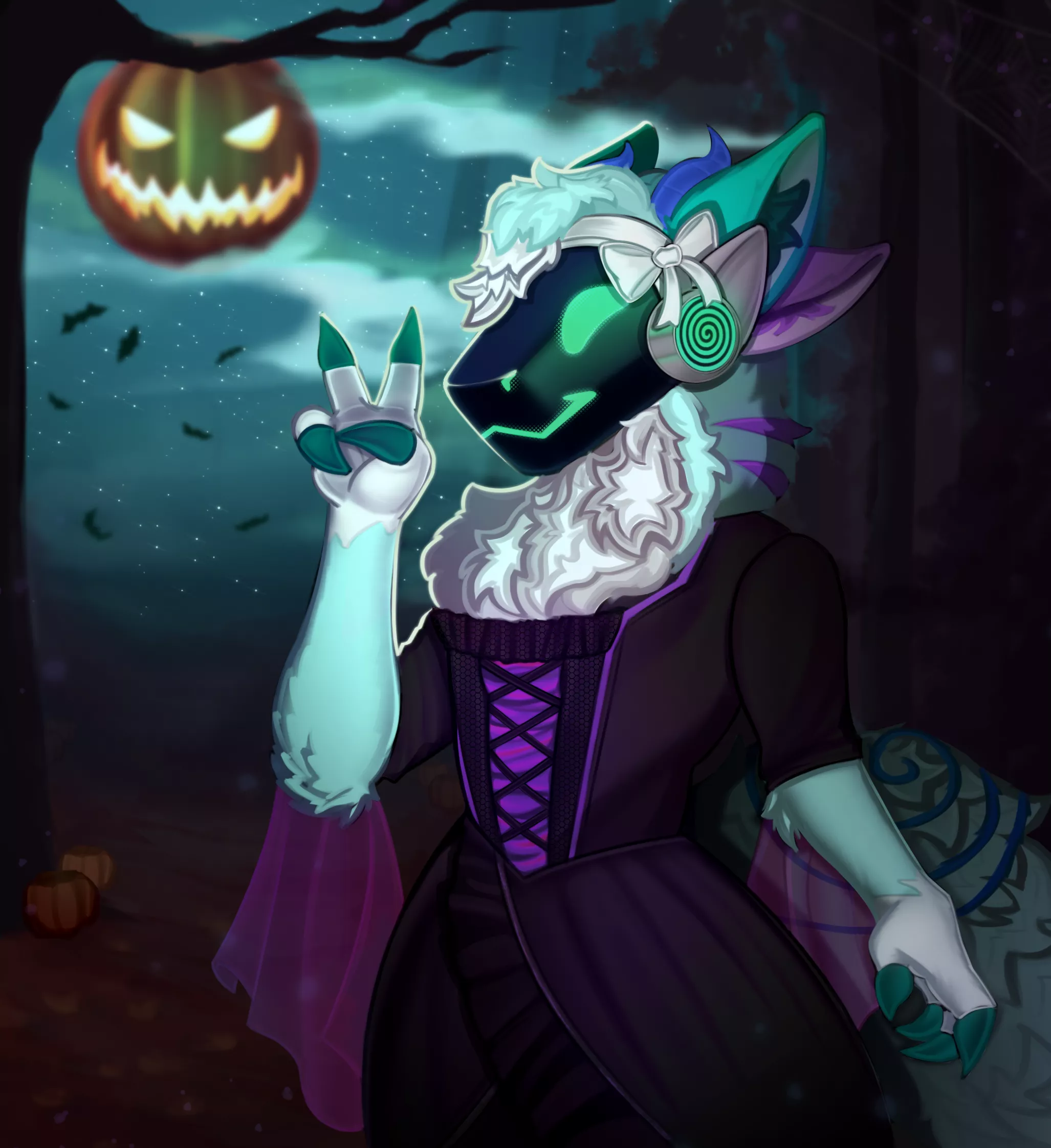 Trick or treat! Get yourself a special Halloween commission! posted by SraFantasma