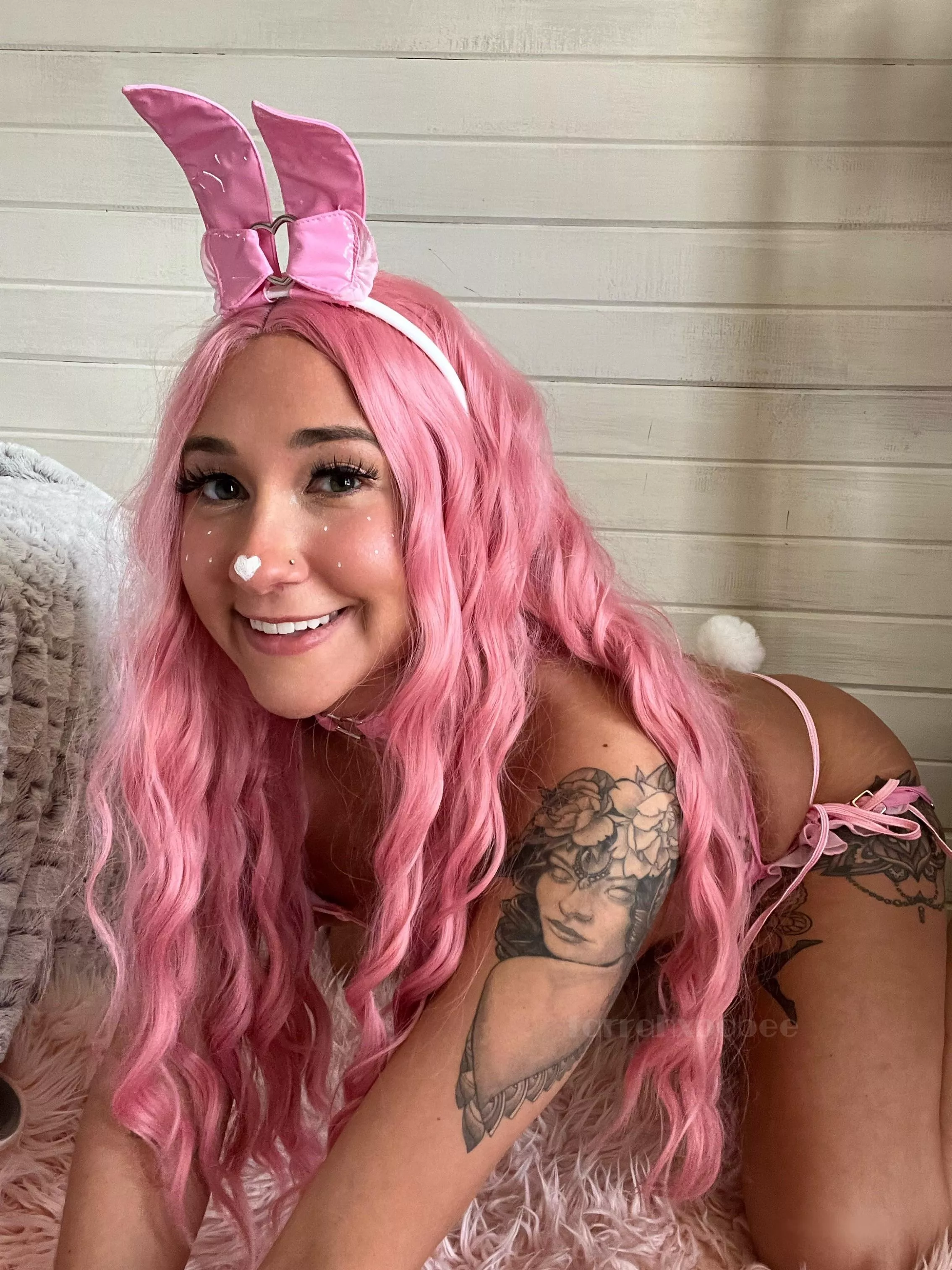 what's halloween without a slutty bunny 🐰💕 posted by farrahxbabee