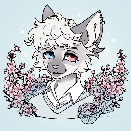What's your favorite flower? (art by me) by bylenore