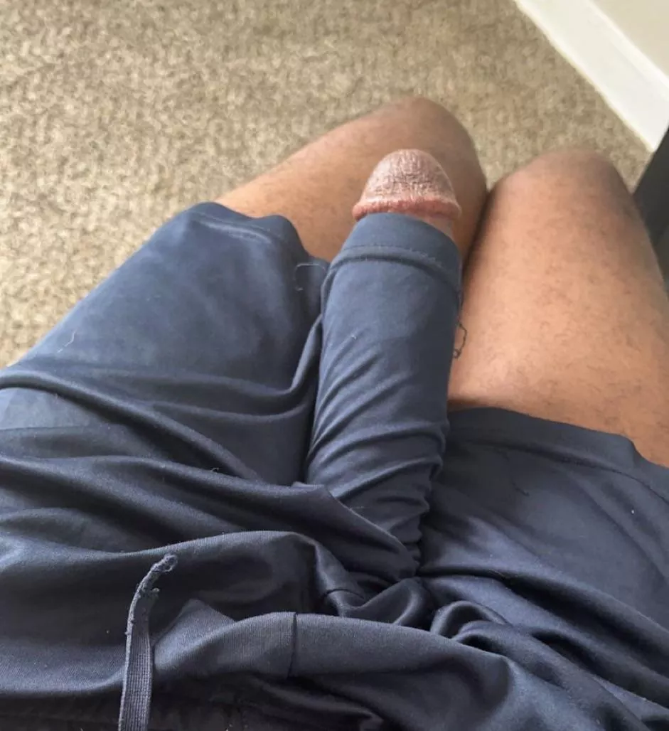 You walk in on me like this wyd? posted by Trellbandsome