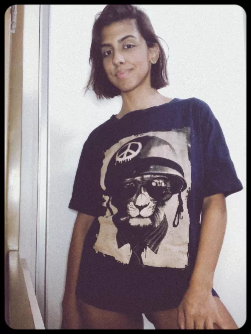 An over-sized tshirt and panties goes a long way by LiratrixMercury