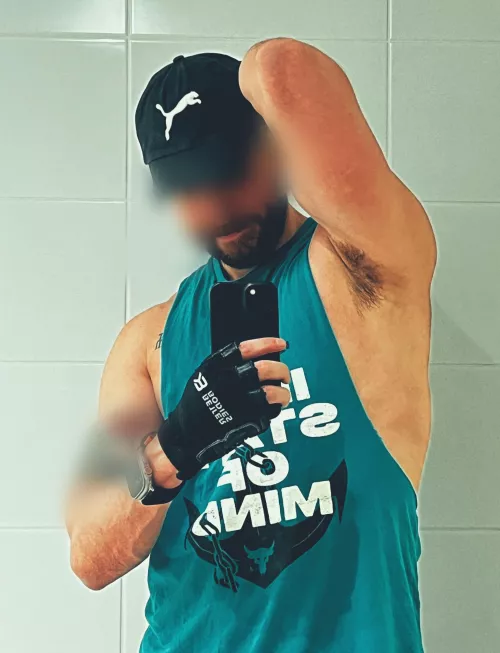 Bury your face here after gym, boy by Yogoberry