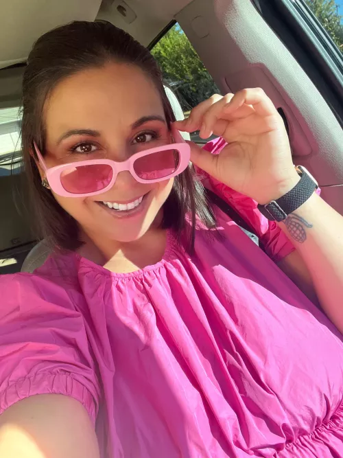 Headed to a Breast Cancer event at my favorite dispo xx by DzireReaXO