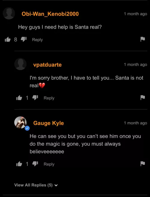 Is Santa real? by Super_Sarcastic_Cunt