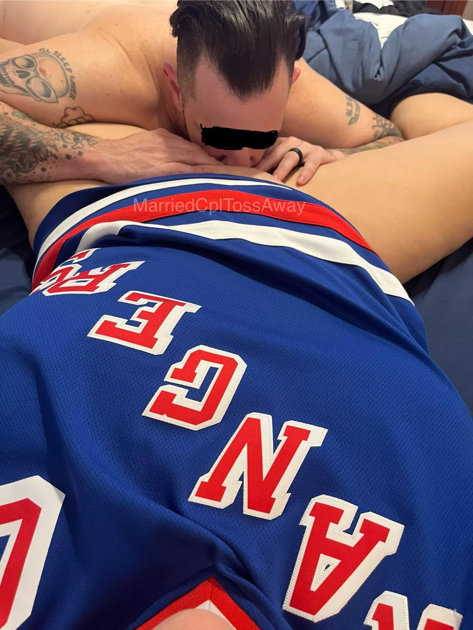 Just found this sub. Let’s go Rangers! posted by MarriedCplTossAway