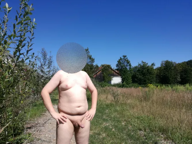 Love to show my chubby body outside by expelledfromreality