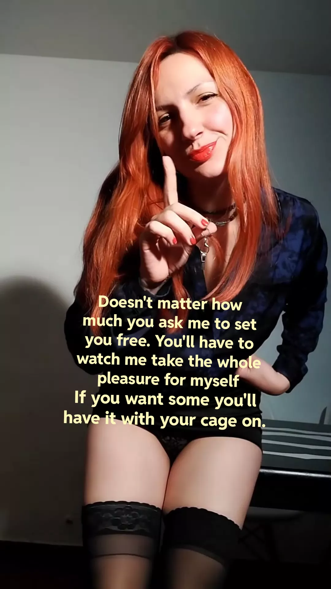 Show me how strong you can be for me. posted by MadyMari