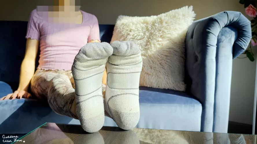 Smelly after workout socks [F]23 by Goddess_ChloeLove