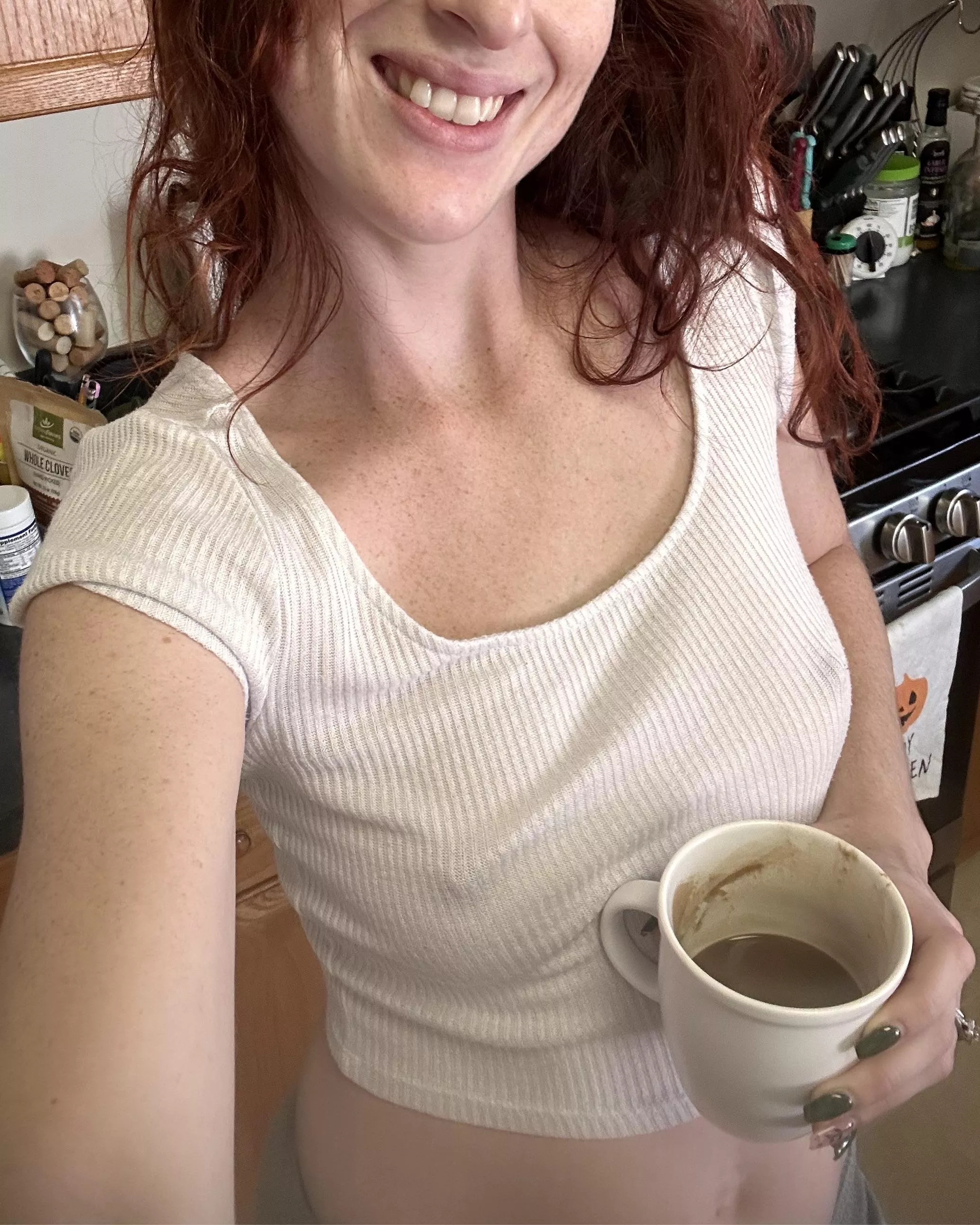 Some hot coffee sets the mood.. posted by Cay_Bakes