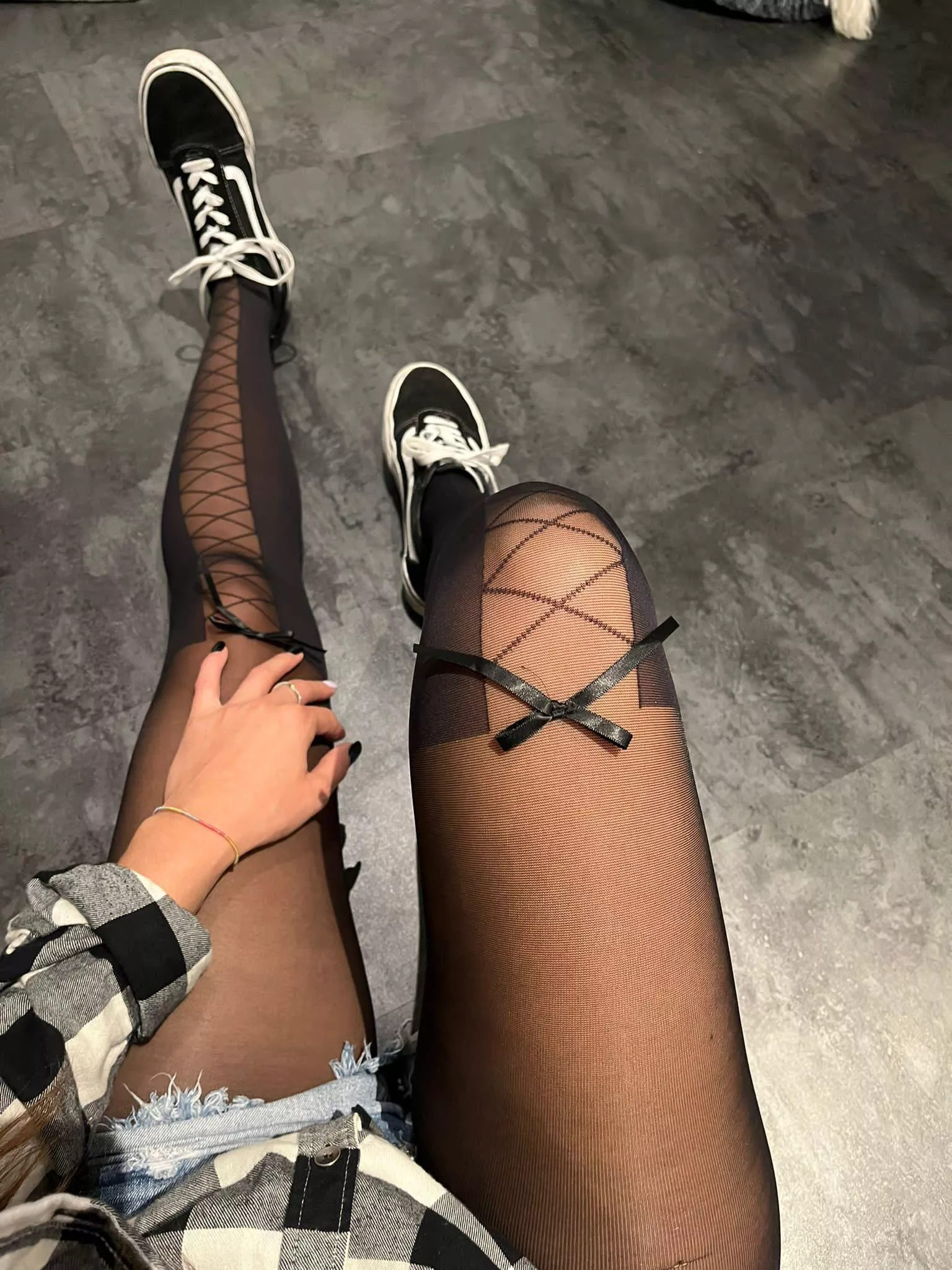 Wanna feel how soft those are on my legs? posted by ourforbiddendesire