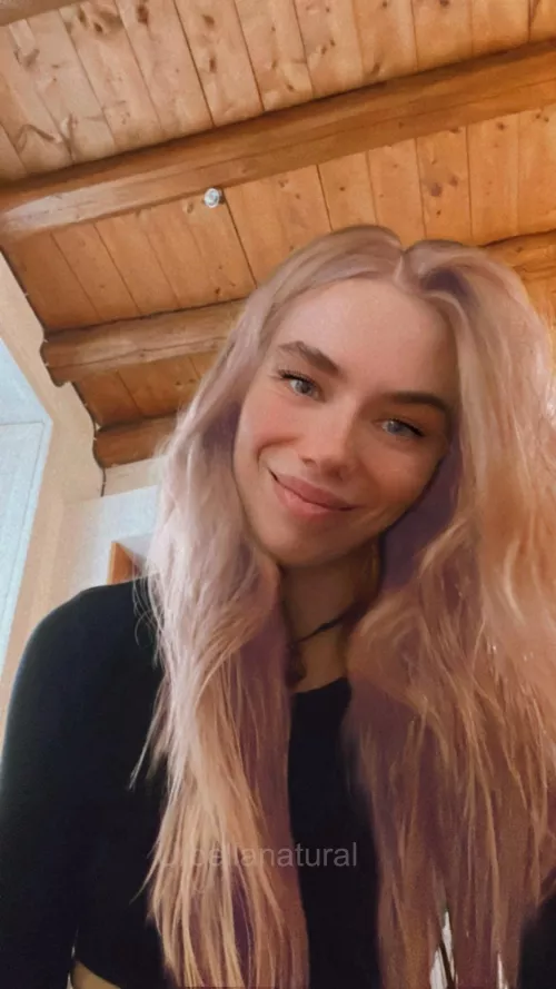 When I’m blonde I feel like Rapunzel by BellaNatural