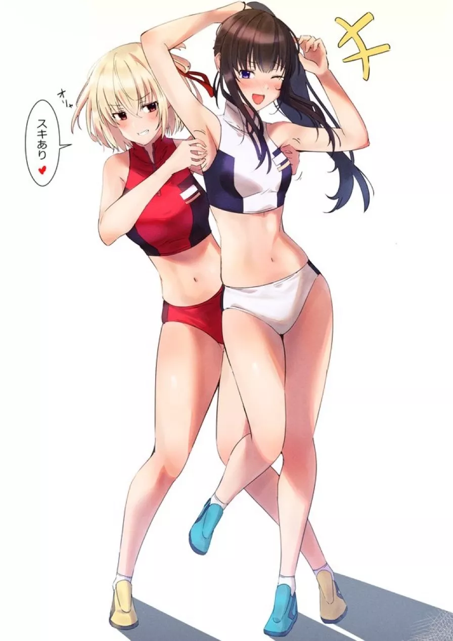 Chisato and Takina (By cruzango0510) posted by queshu22