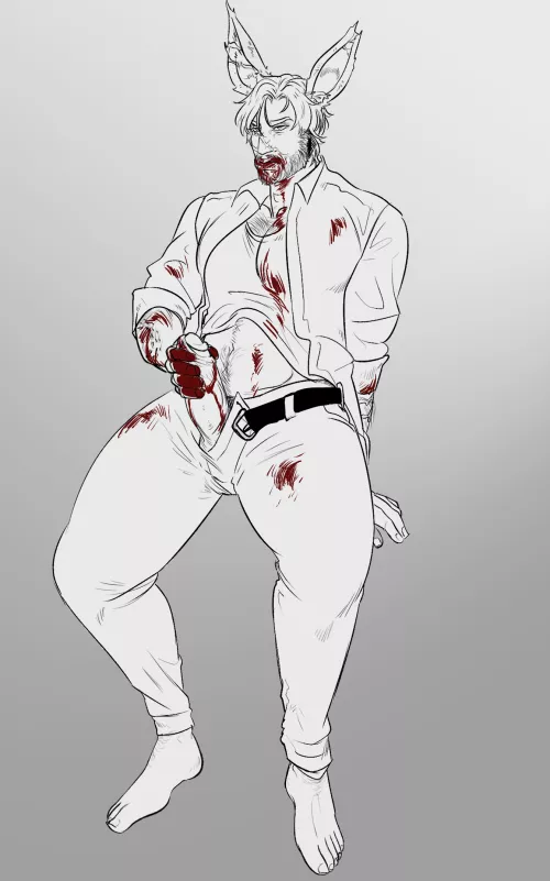 (cw: blood) Friday the 13th Commission for fabl_art by MorgulKro