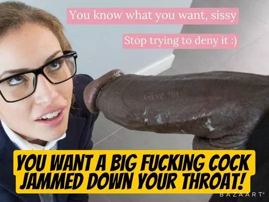 Don't deny yourself any longer posted by NewBimboSimp