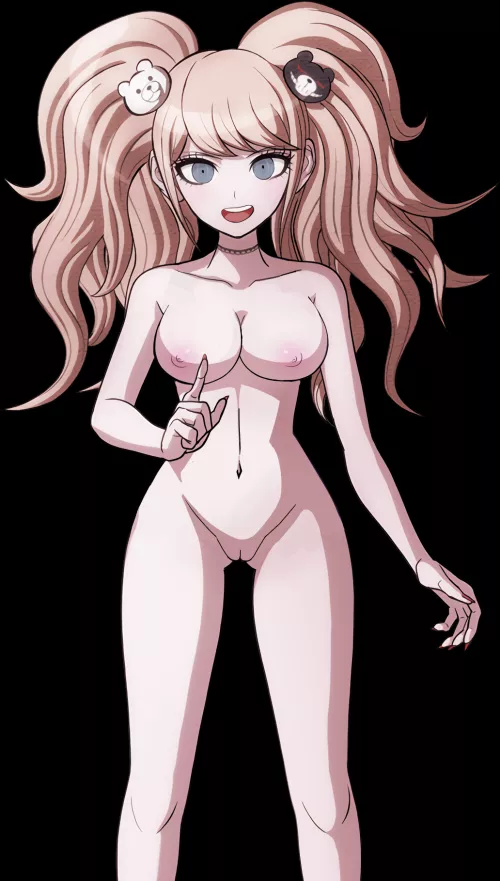 Junko Naked (konsine1777) [Danganronpa] by Fuzzy-Purchase-7555
