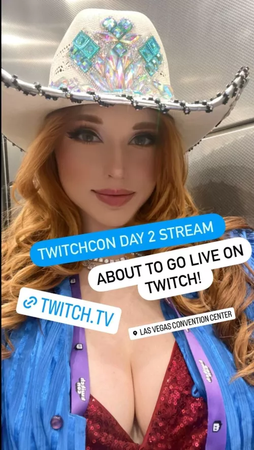 LIVE AT TWITCHCON DAY 2, ON TWITCH.TV/AMOURANTH by InfiltratorOmega