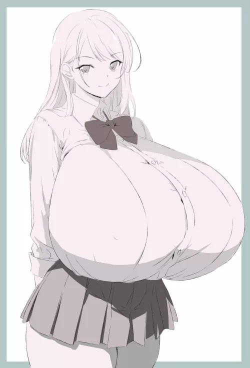 Massive oppai by UnhealthyFetish1997