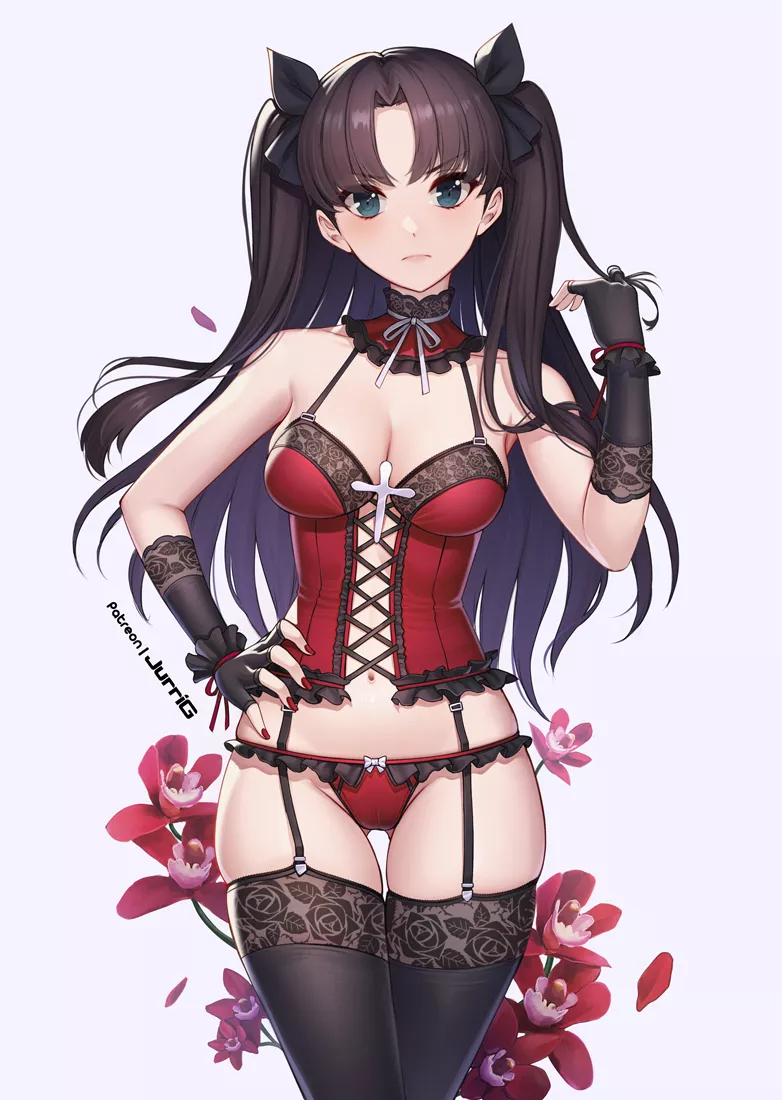 Rin in lingerie posted by xSaviour_N
