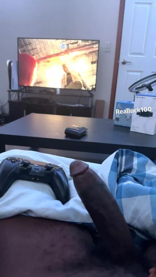 Suck me while I play Spider-Man by realluck10