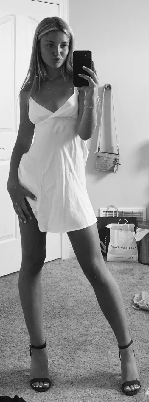 White dress by LayDownYourBurdens