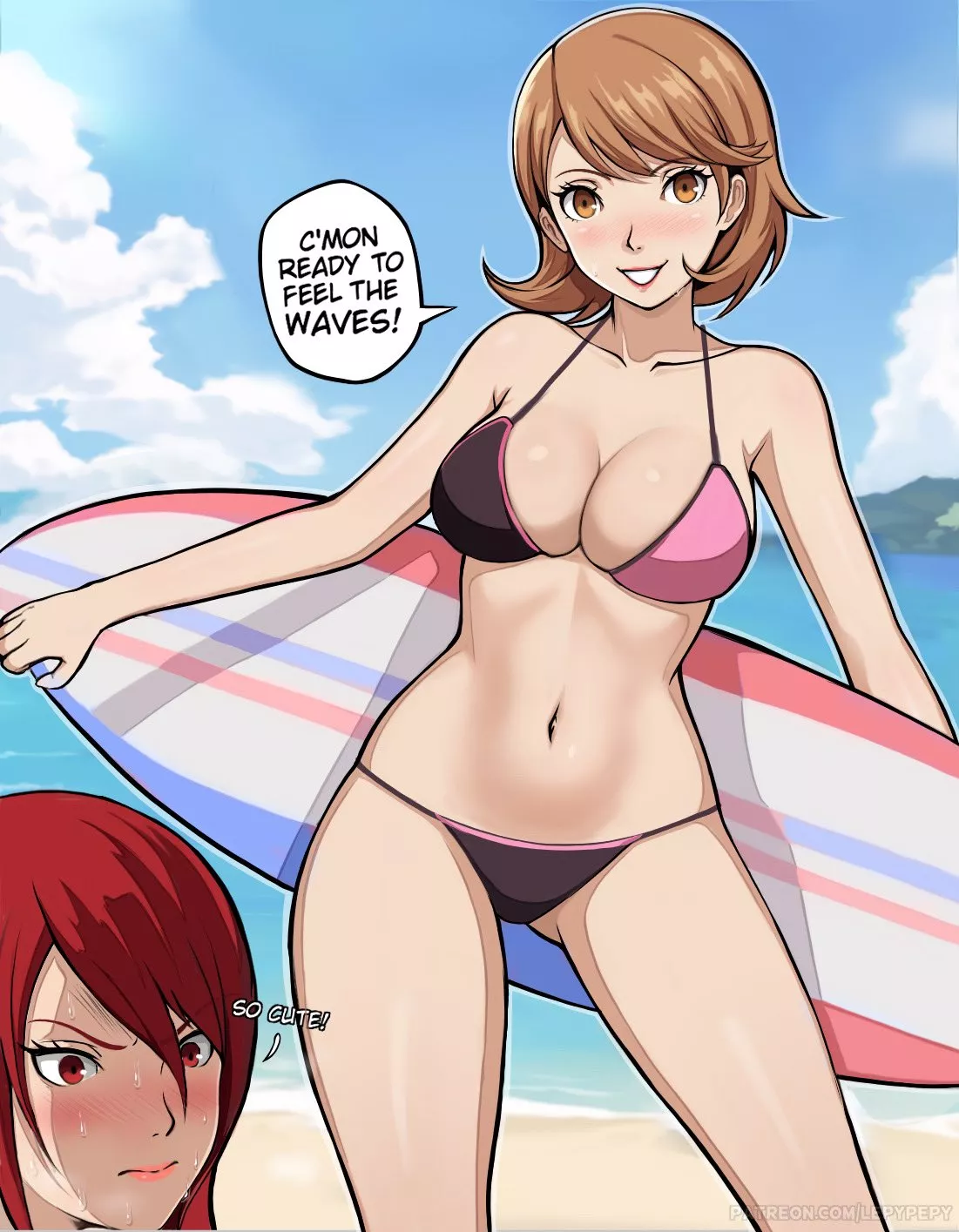 Yukari is ready to surf (LepyPepy) [Persona 3] posted by redsetor