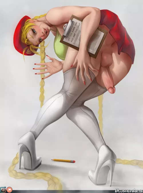 Cammy's a big girl [Street Fighter] (BlushedArts) by Dblushed