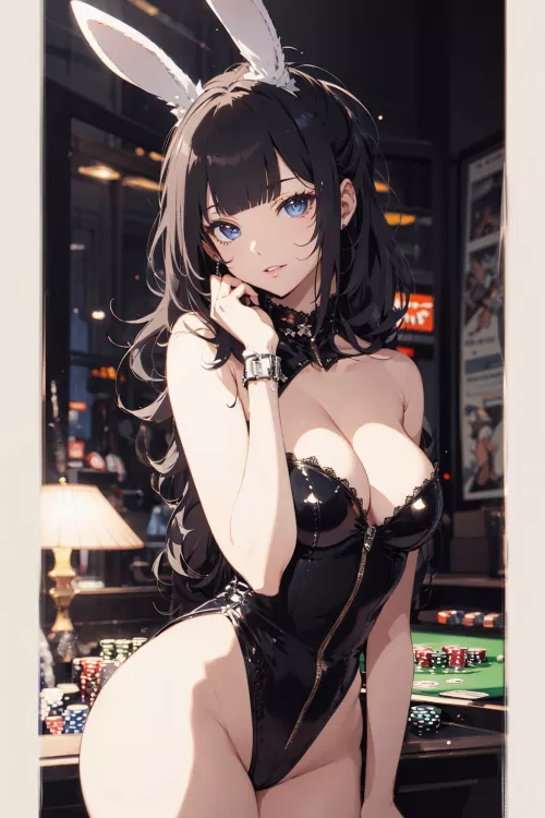 Casino Bunny by CheetahSperm18