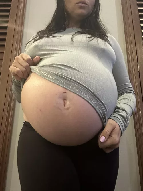 Do My Nips Show In This! by PreggoMilf2023