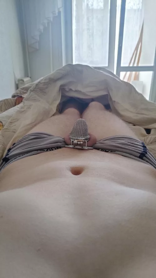 Femboy Knight is on guard for your morning. by VarIiliten