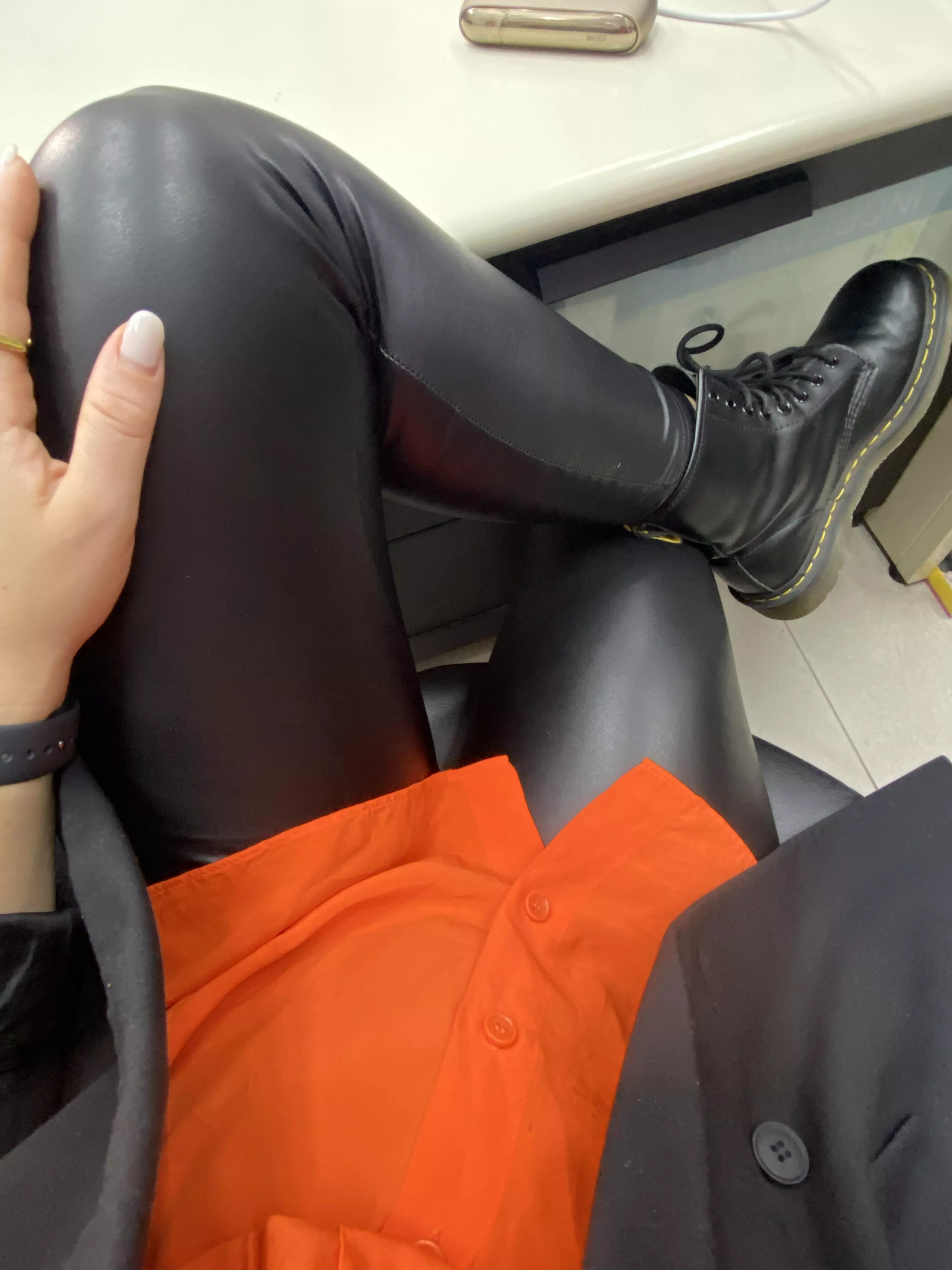 Ladies in leather wish you happy weekend! posted by NatyBond_OF