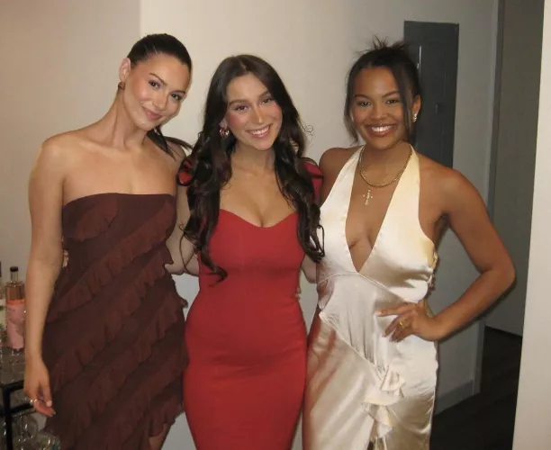 Ladies in Tight Dresses by wakkaffx2