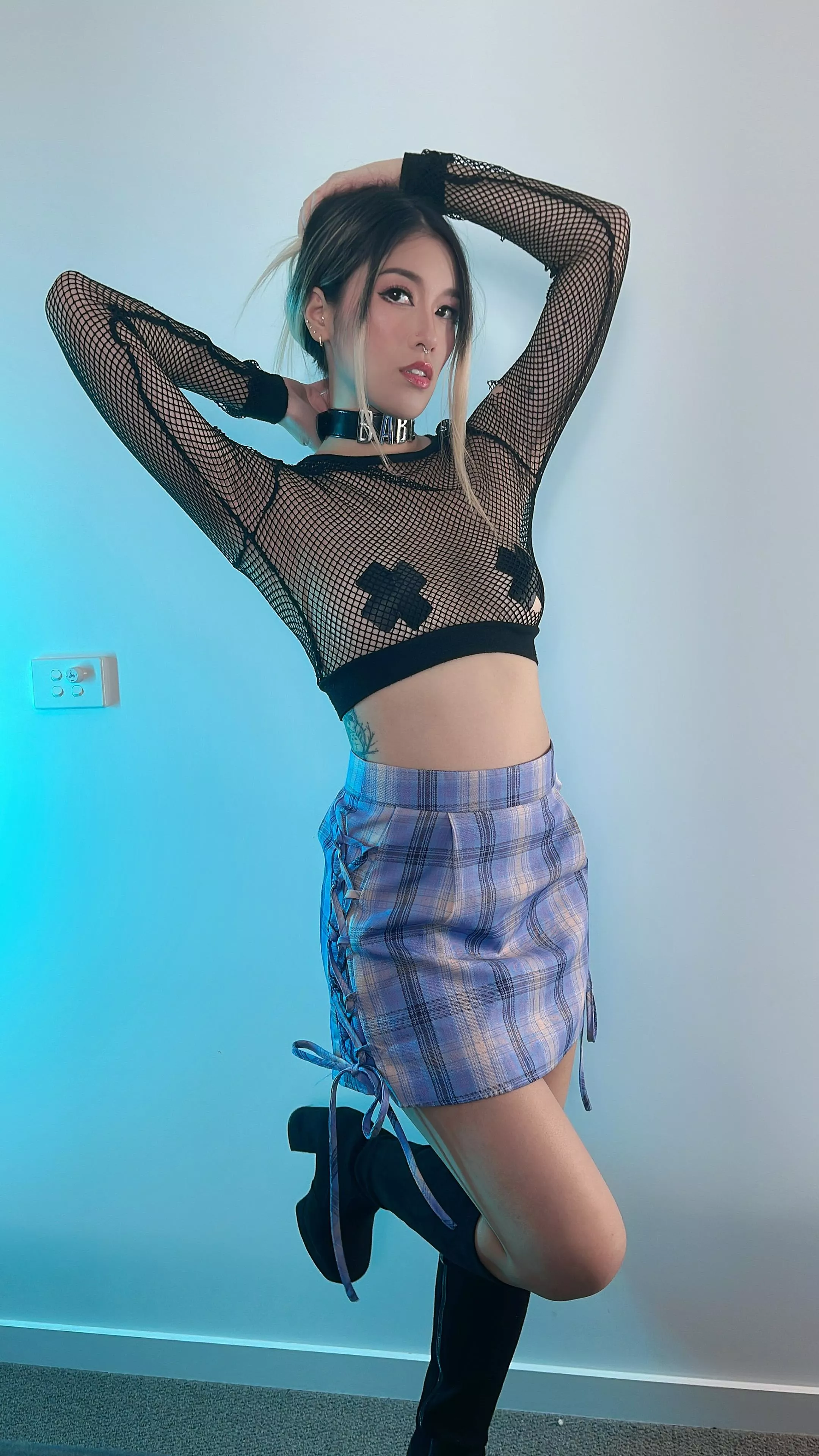 Might go clubbing tonight @peachii__soju posted by peachii__soju