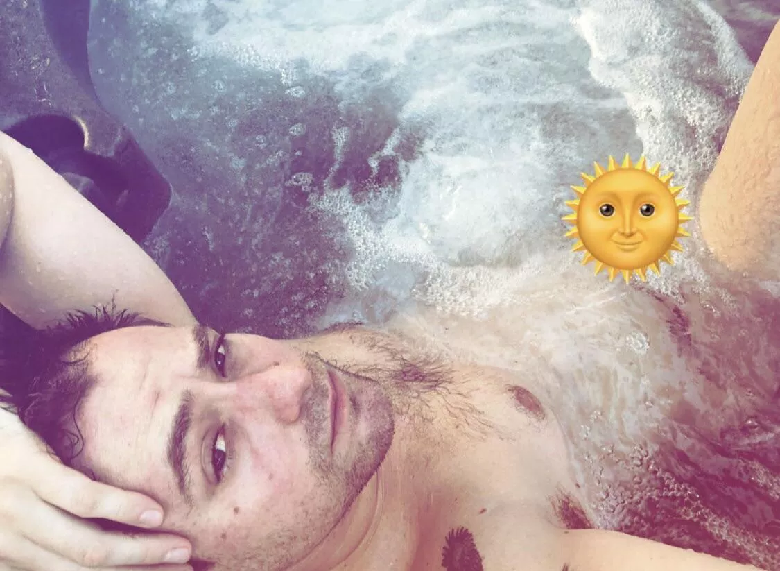 Morning hot tub session posted by clobbytime