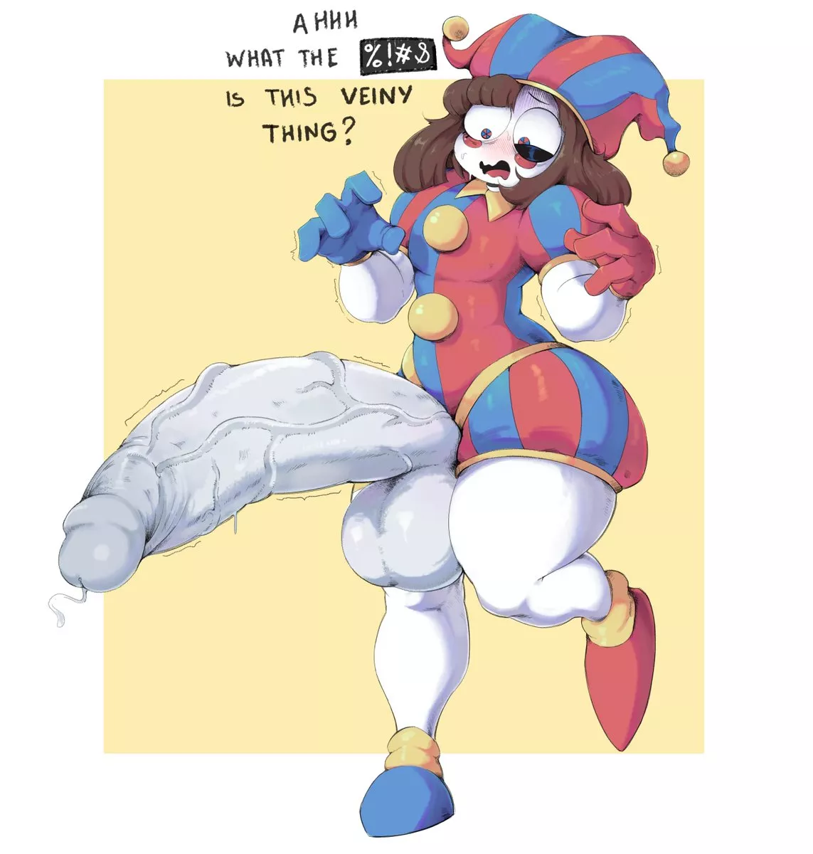 Pomni (Artist:yxxzoid) posted by White-Whiskey