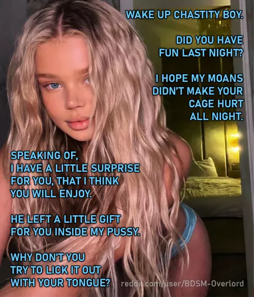 She rewards you for your patience – Day 21 | 30 Days Of Chastity (Locktober) by BDSM-Overlord