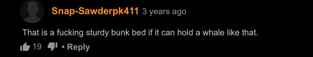 Sturd bunk bed posted by FrequentSpermDrinker