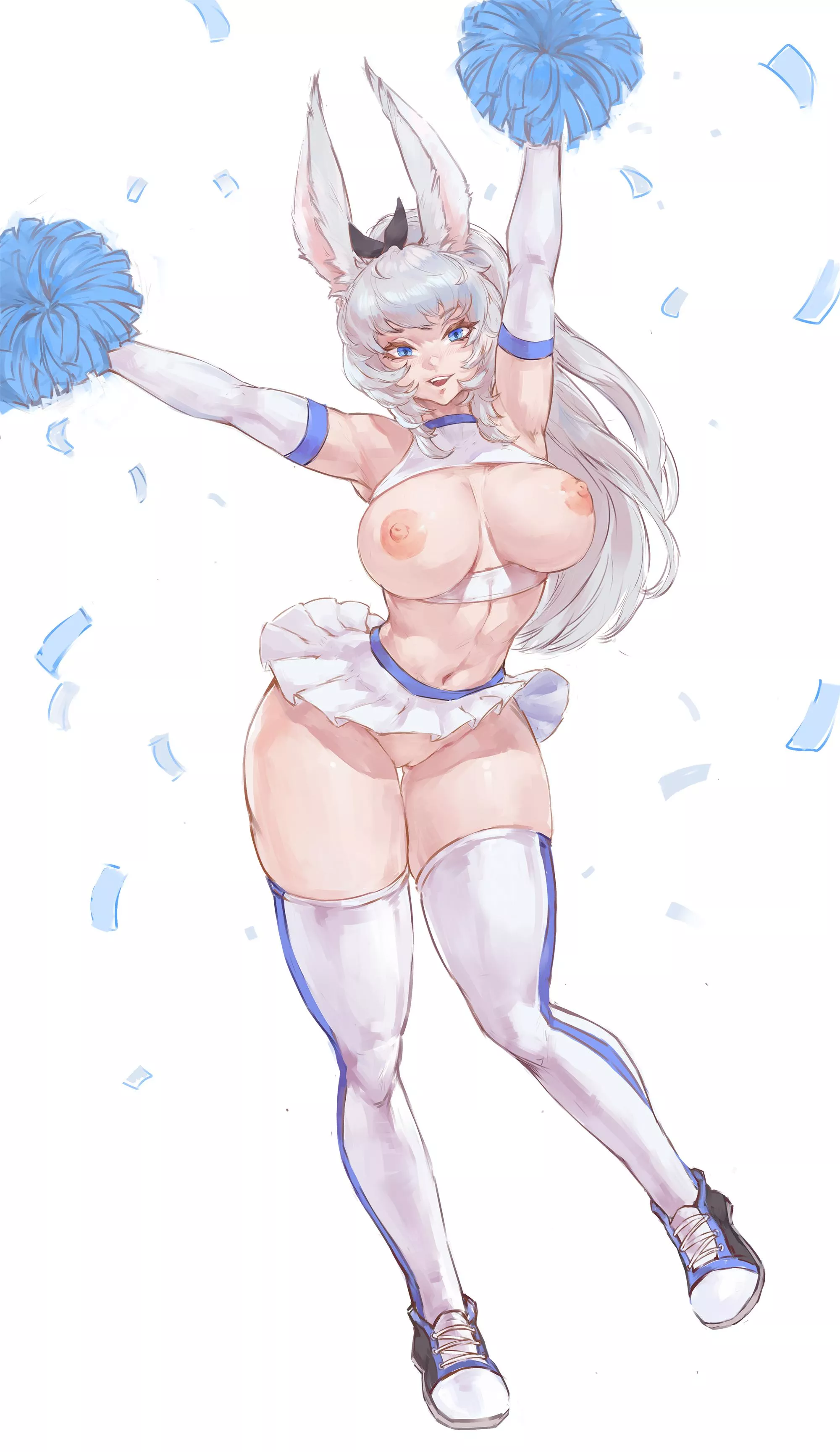 The best cheerleader! (Tezy8 Art) [Original] posted by StarvingArtist2000