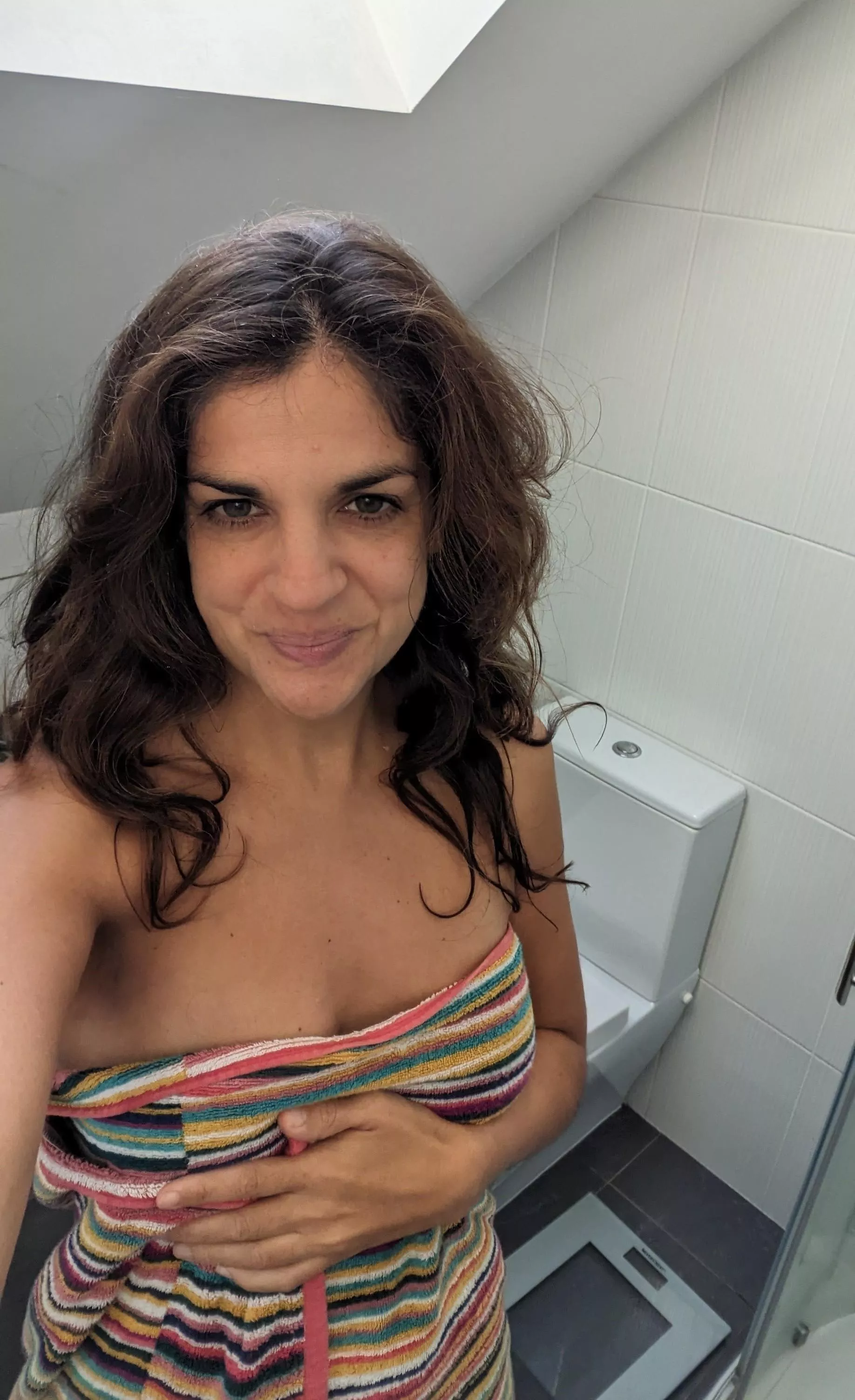 The smile of a wife who's just had sex posted by You_Inside_Me