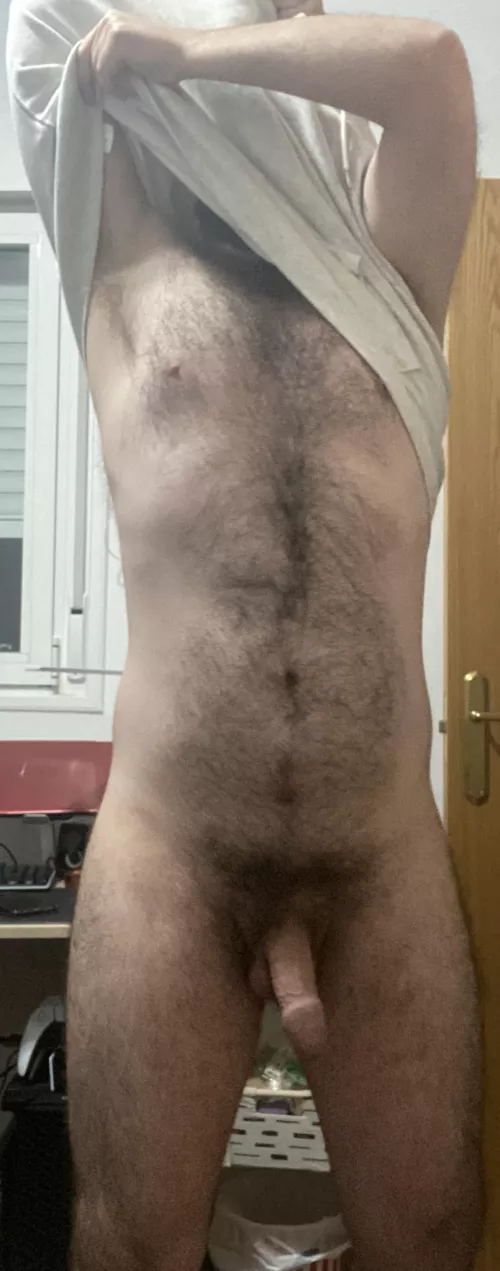 While undressing by Electrical-Gate-9033