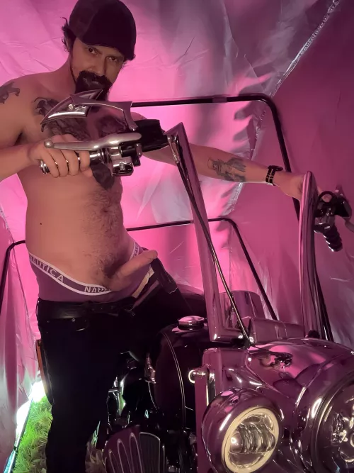 Who wants to go for a ride with/on this (44) Daddy? by BikerBeau